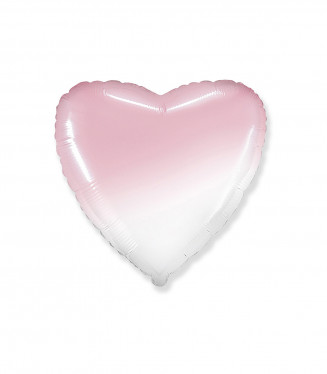 Palloncino mylar Cuore Rosa Baby Sfumato 18 inch 45 cm – Idea Palloncini