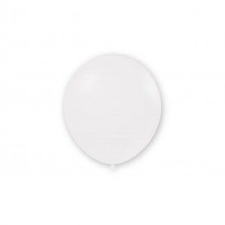 Palloncini 5 inch 13 cm colore pastello bianco confezione da 100 pz