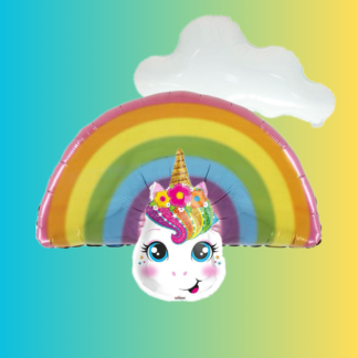 Unicorno - Arcobaleno - Nuvole