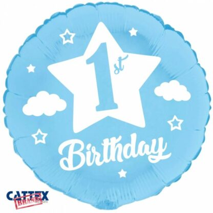 CTX - Primo Compleanno Blu Baby (18”)