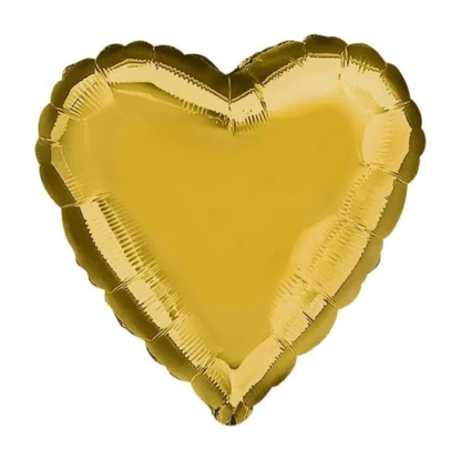 ANAGRAM Palloncino Cuore Oro 18" Pz.1 Mylar Cuore 18" Cm.45