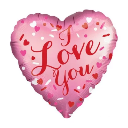 Mylar Satin I Love You Pz.1