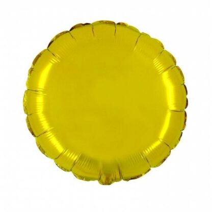 18" Tondo Mylar - Giallo - Sfuso