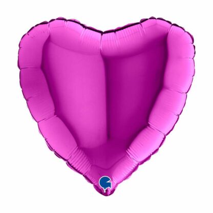 Palloncino in Foil 22" Cuore Viola "Purple"