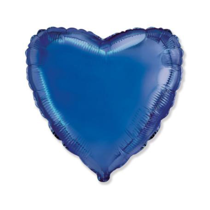 ANAGRAM Palloncino Cuore Blu  (17″) Pz.1 Mylar Cuore 17″ Cm.43